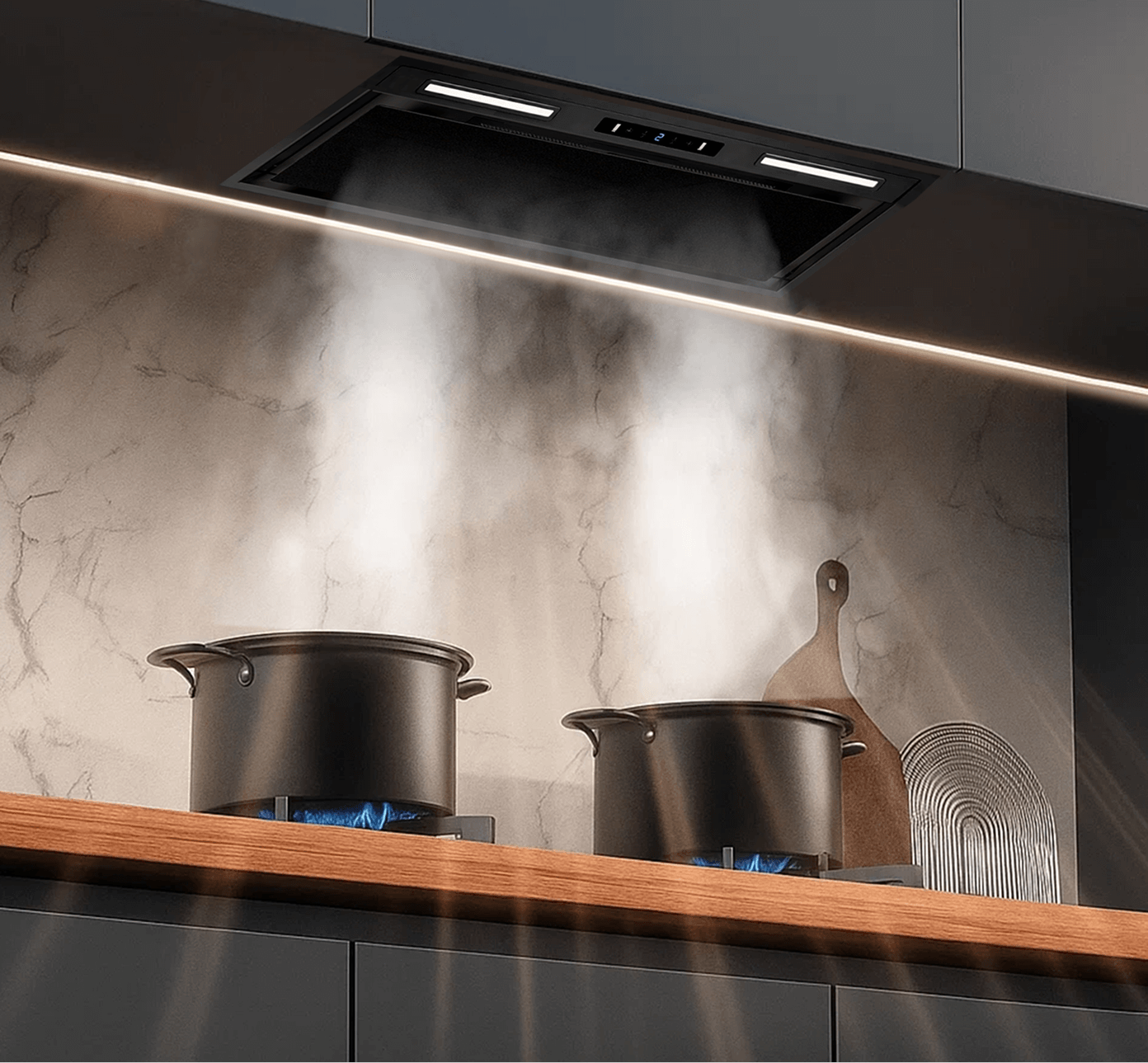 Яскраве LED освітлення для ідеального результату.