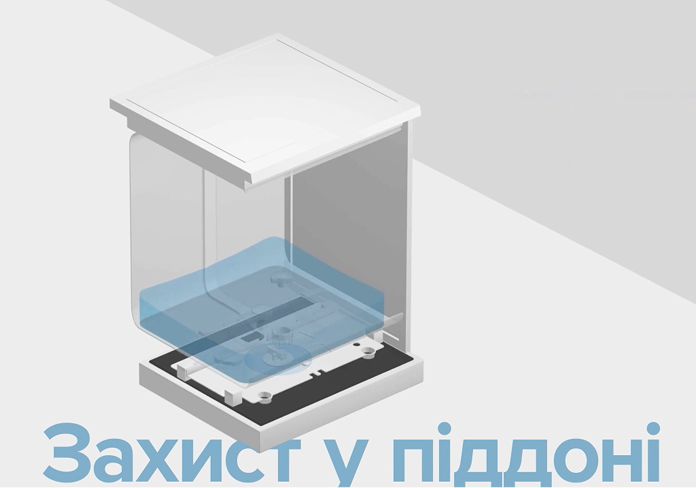 Повний захист від протікання у піддоні