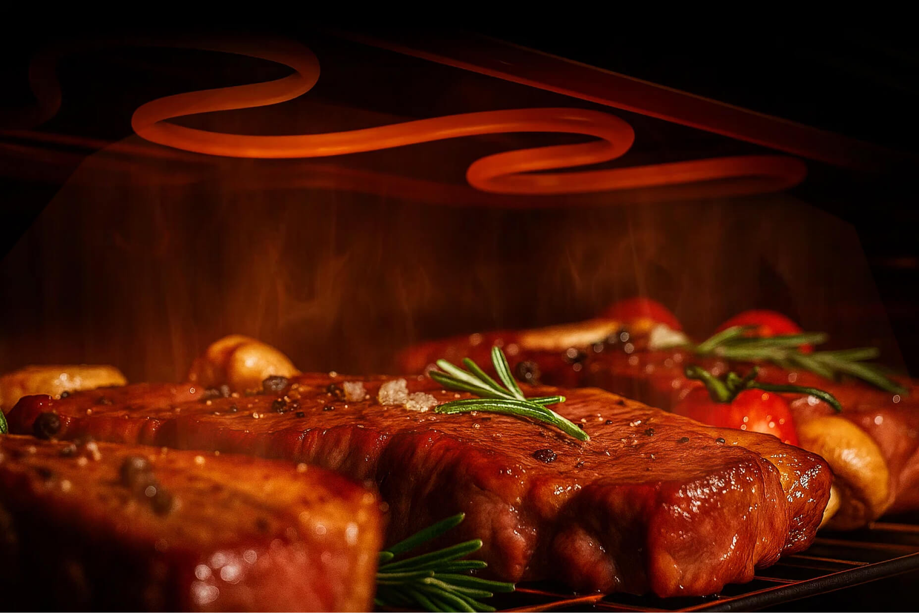 Гриль великої площі для ідеальної скоринки.