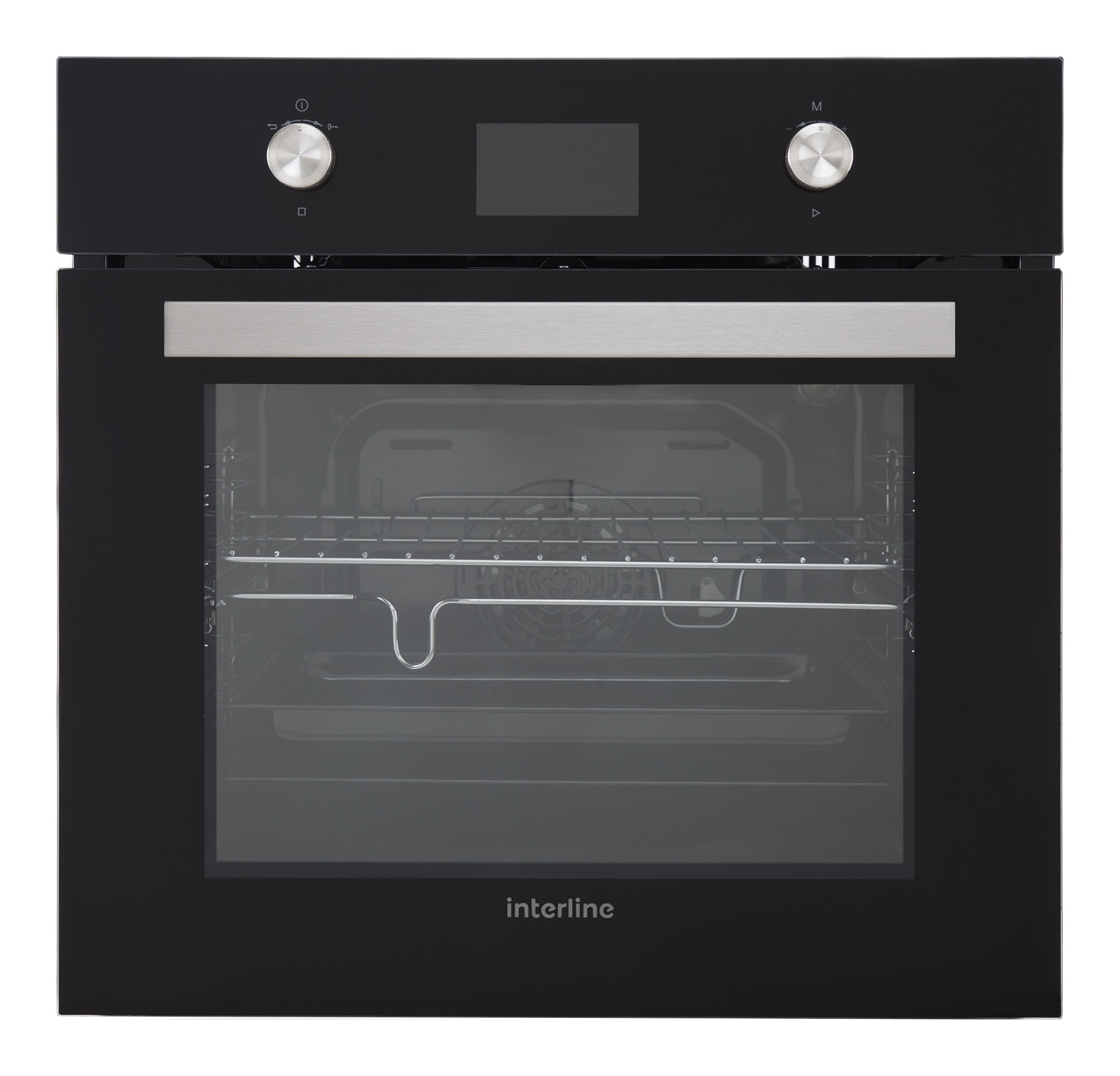Духова шафа Interline OEG 5630 STEAM BK 