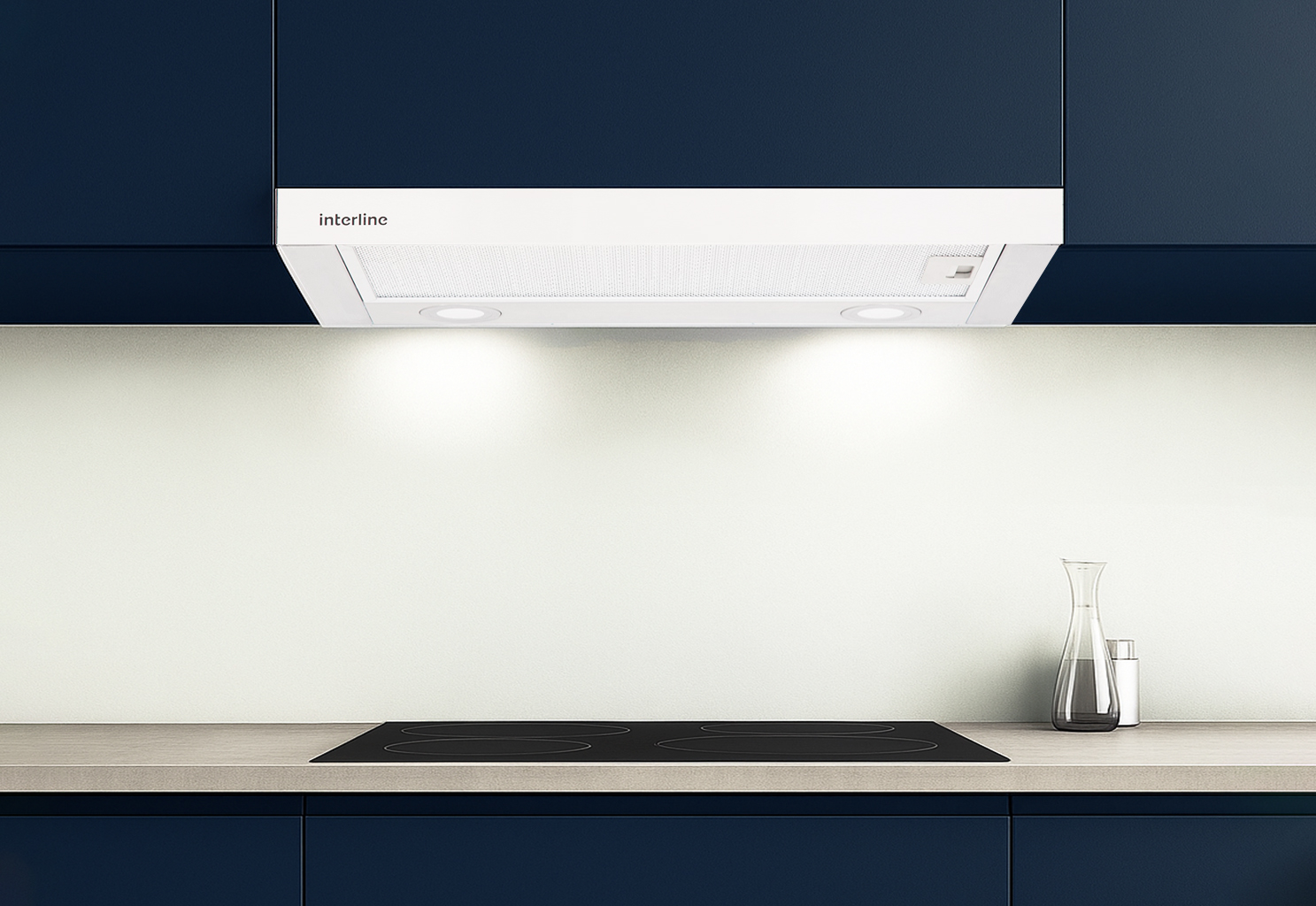 Витяжка Interline DELI WH A/60/2/T - 13
