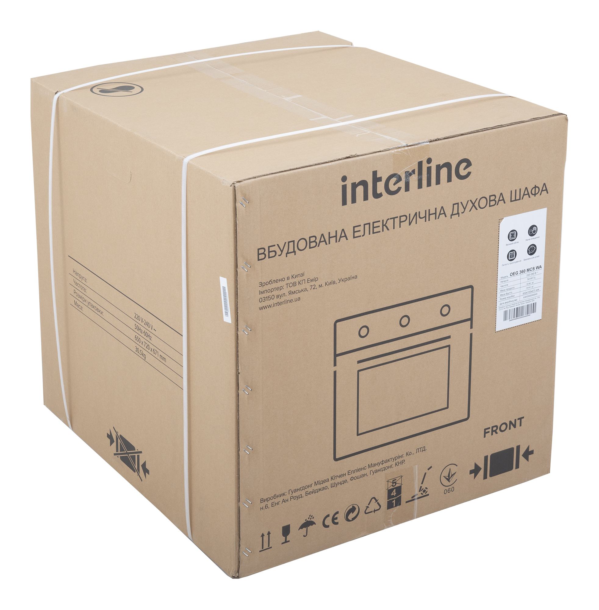 Духова шафа Interline OEG 360 MCS WA - 24