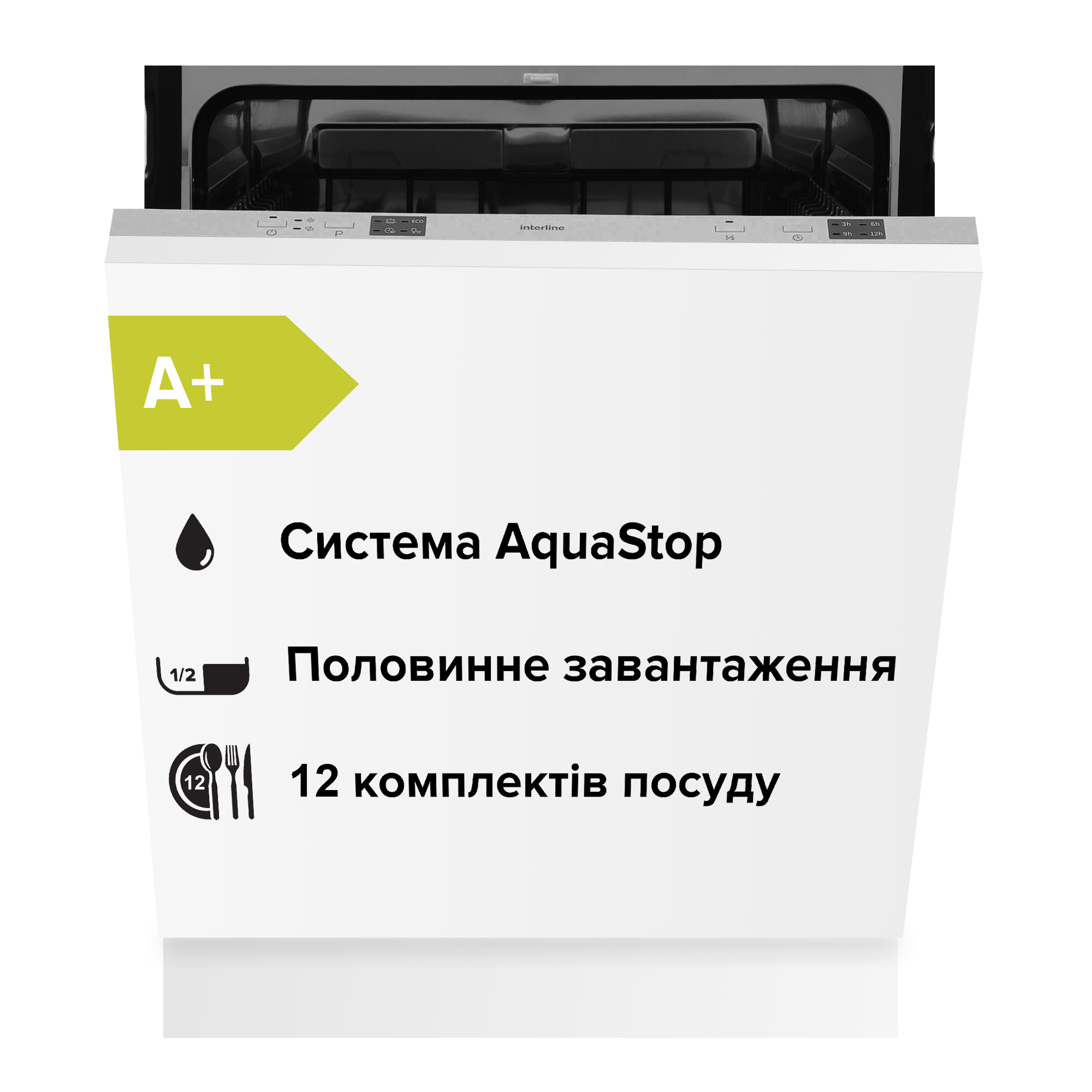 Посудомийна машина Interline DWI 600 P1 