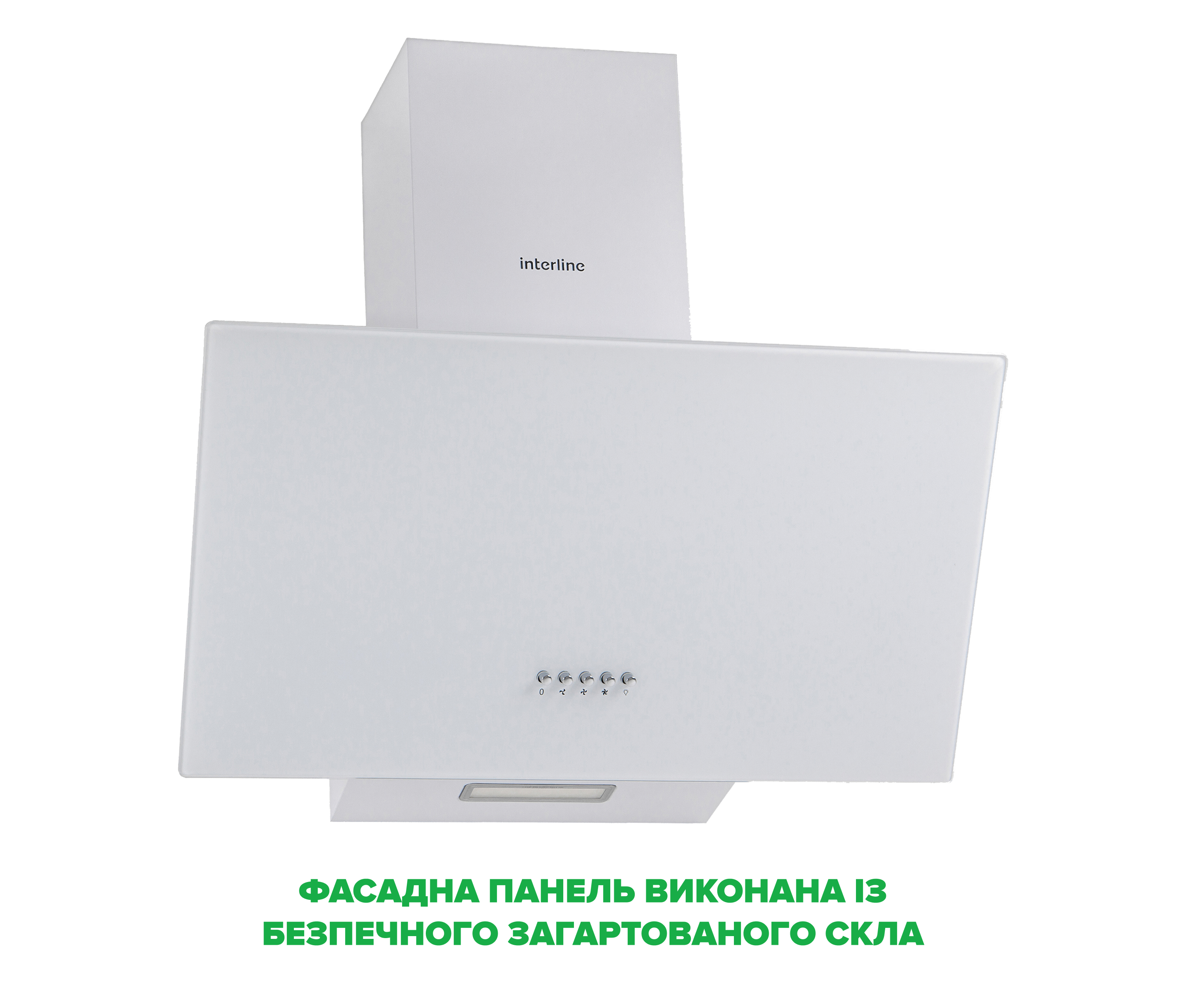 Витяжка Interline TEFFI WH A/60/GL/PB - 3