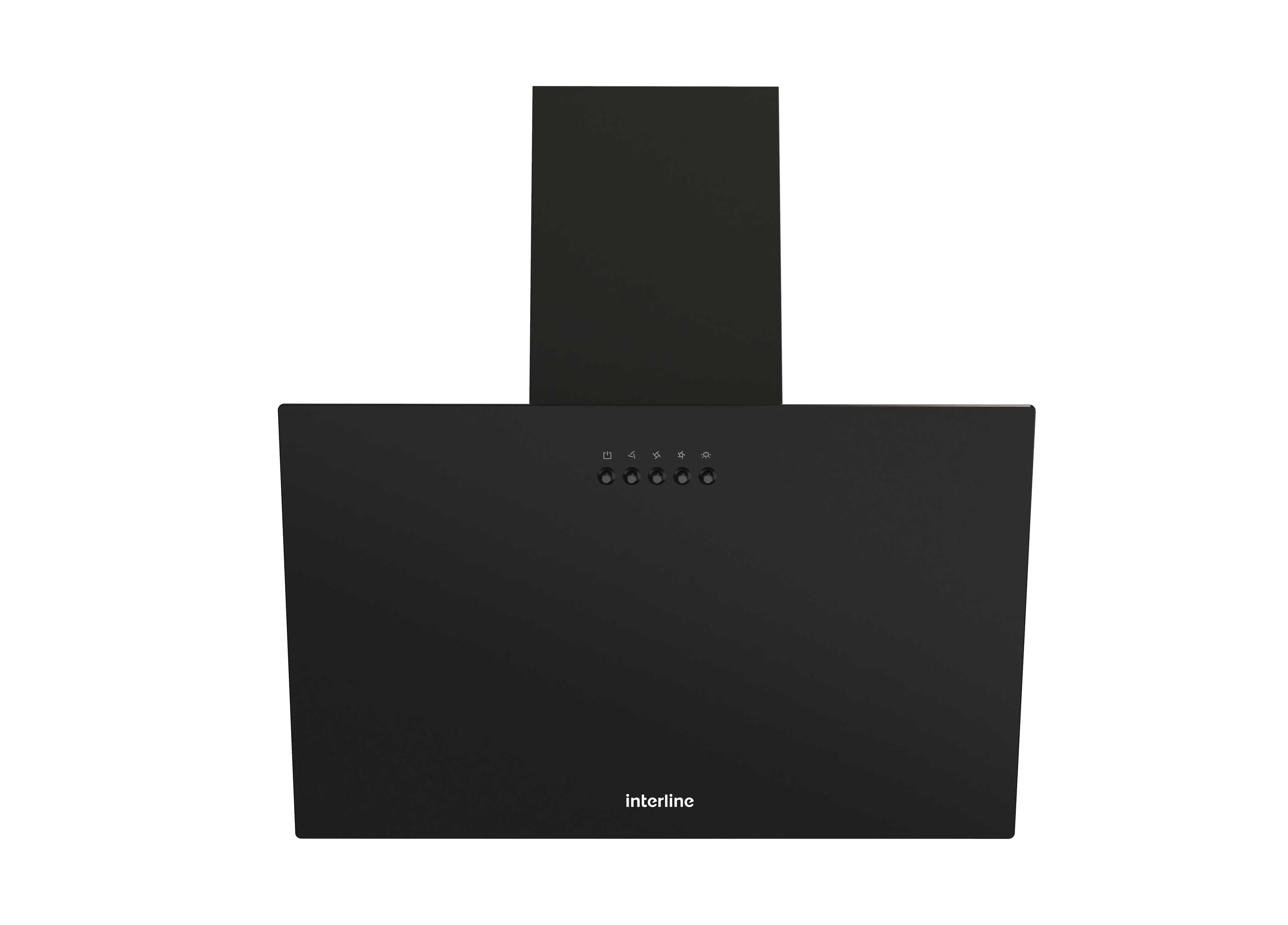 Витяжка Interline TEFFI SLIM BL A/60/GL/PB 