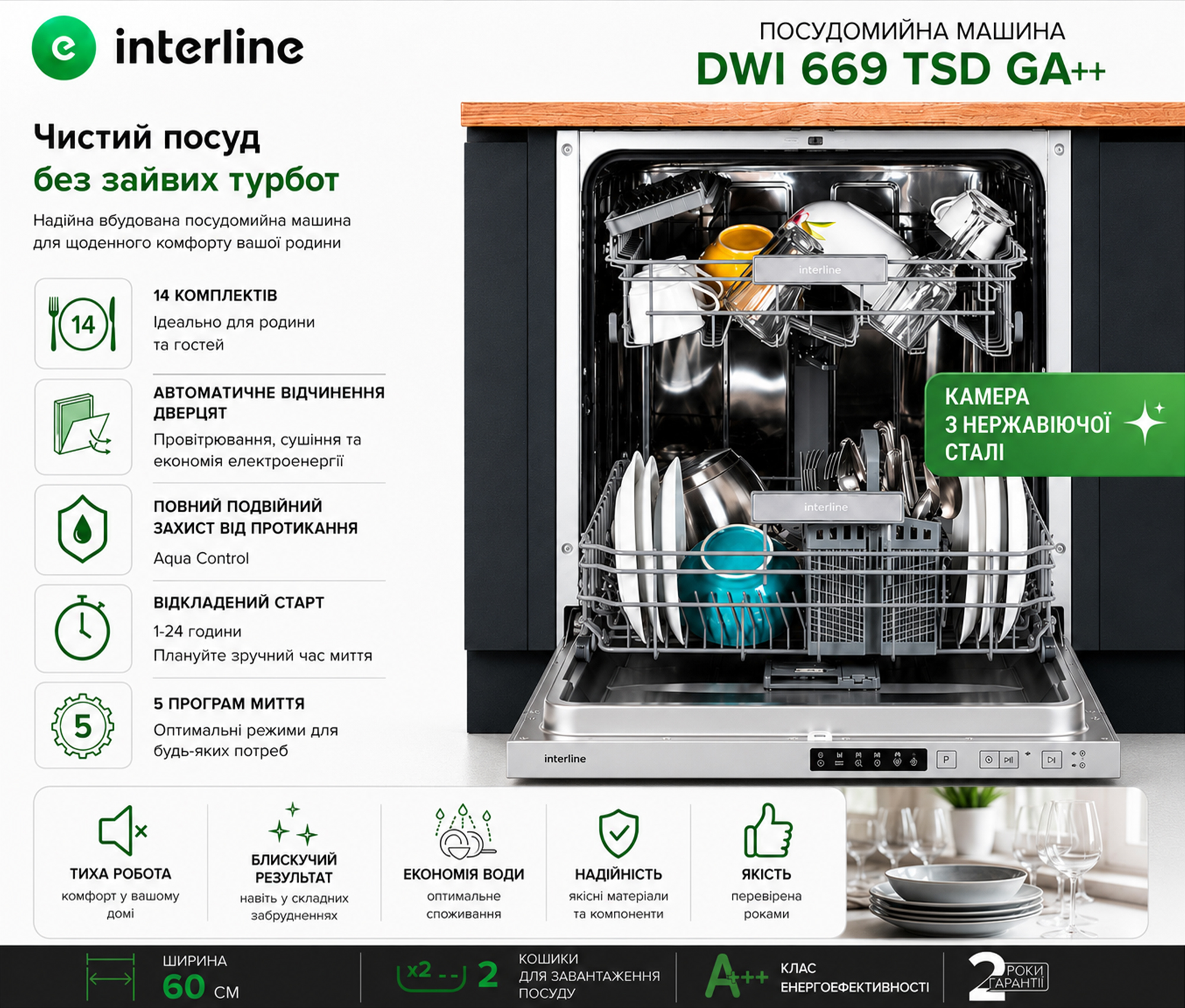 Посудомийна машина  DWI 669  TSD GA++ - 18