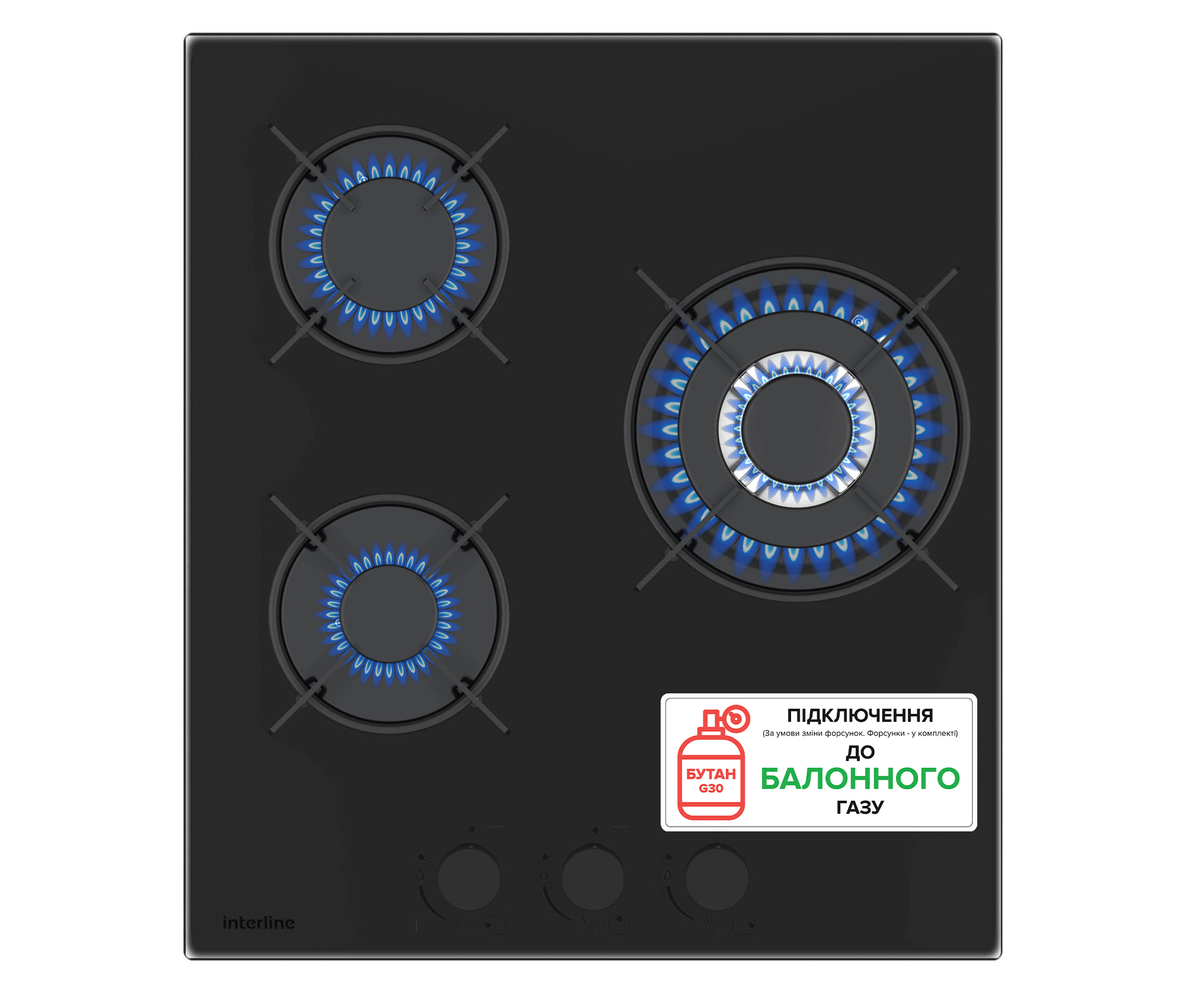 Варильна поверхня Interline HGG 540 MGT BA Nano Matte 