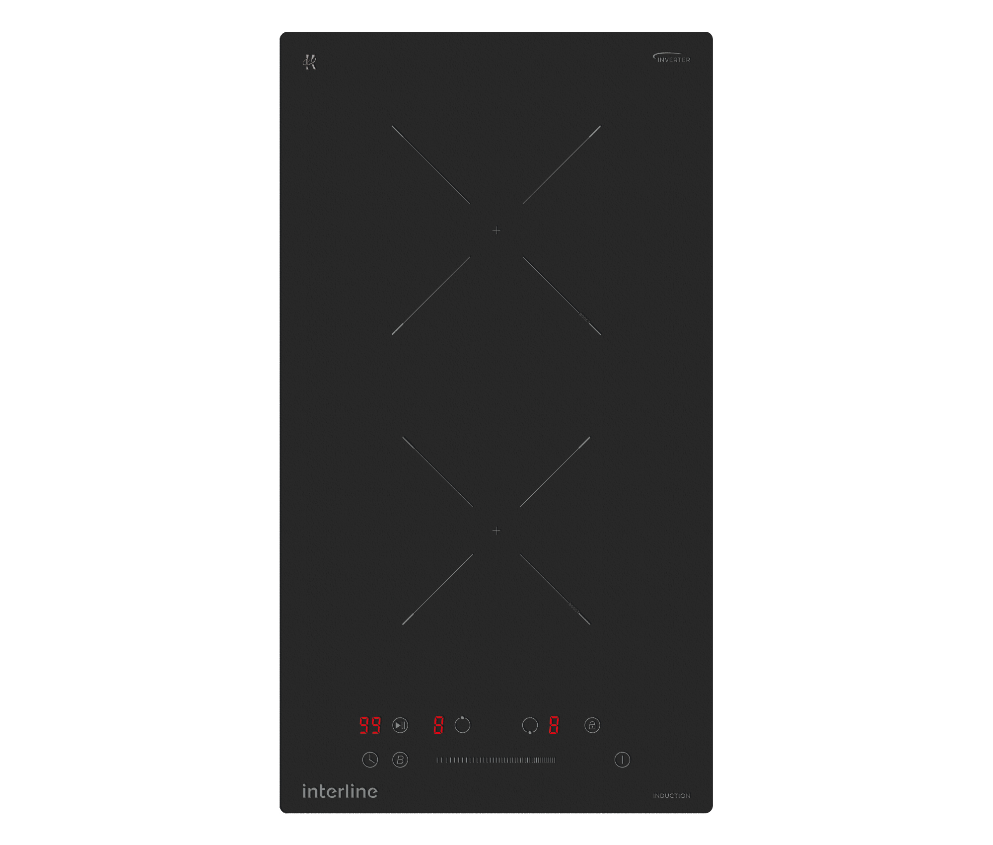 Варильна поверхня Interline VIC 831 SIB BC Nano Matte 