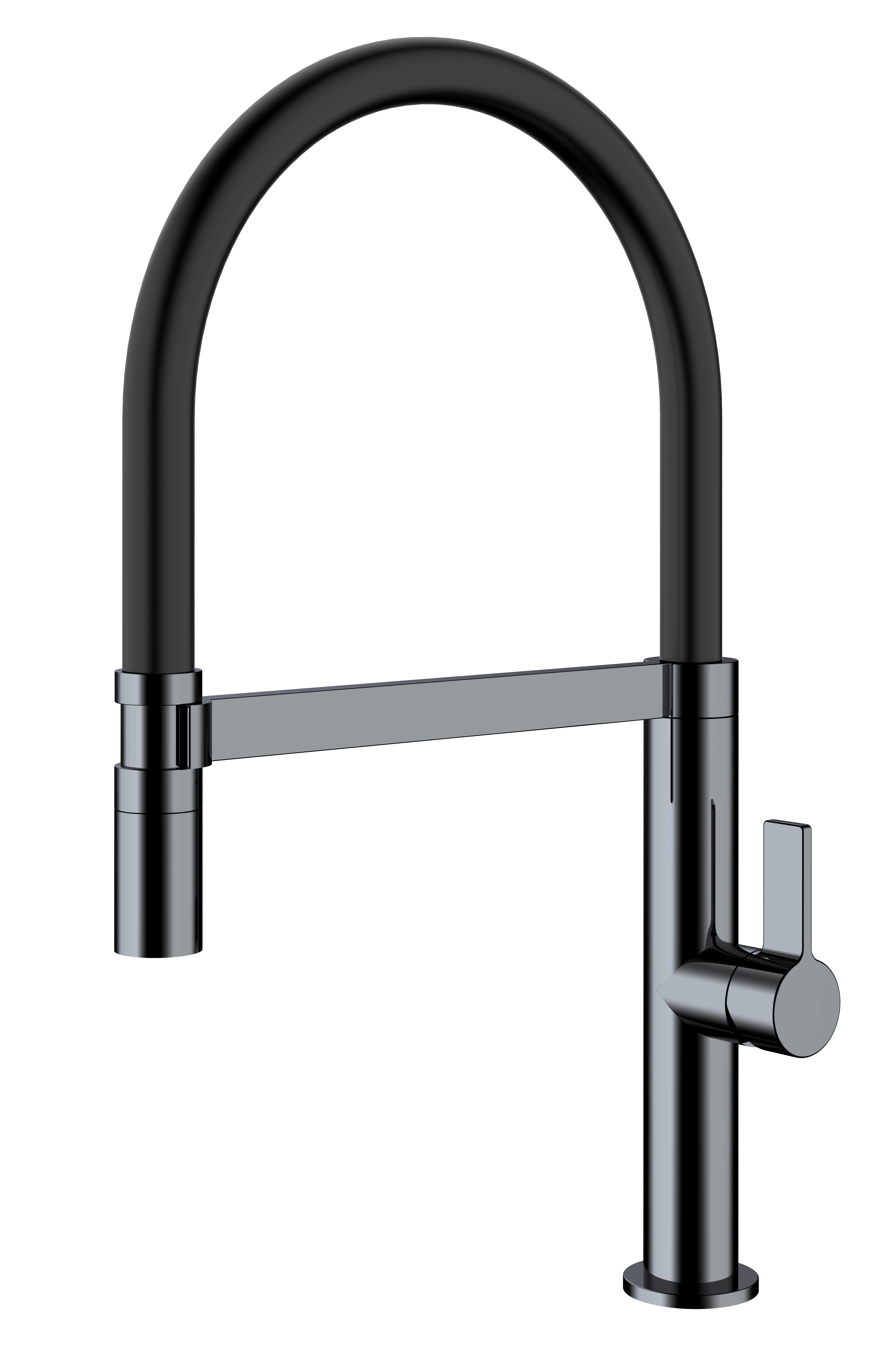 Змішувач Interline Lixio Neo PVD Grafit 
