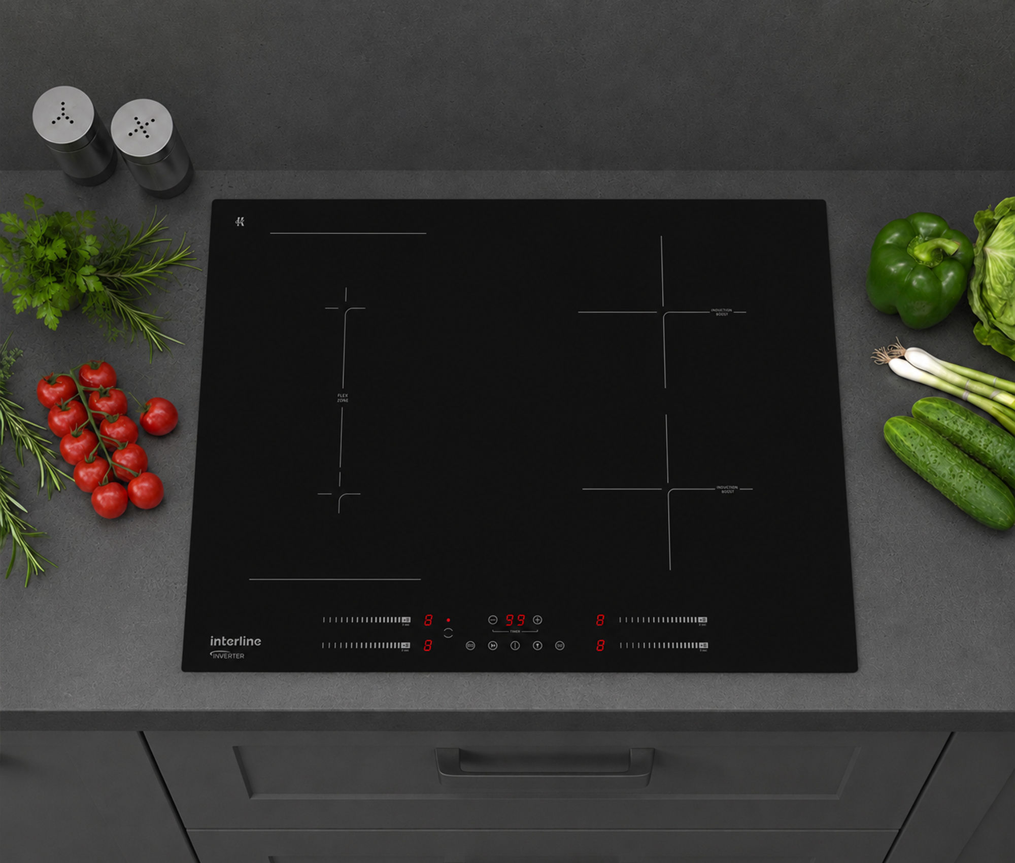 Варильна поверхня Interline HIV 562 SIP BA Nano Matte - 5