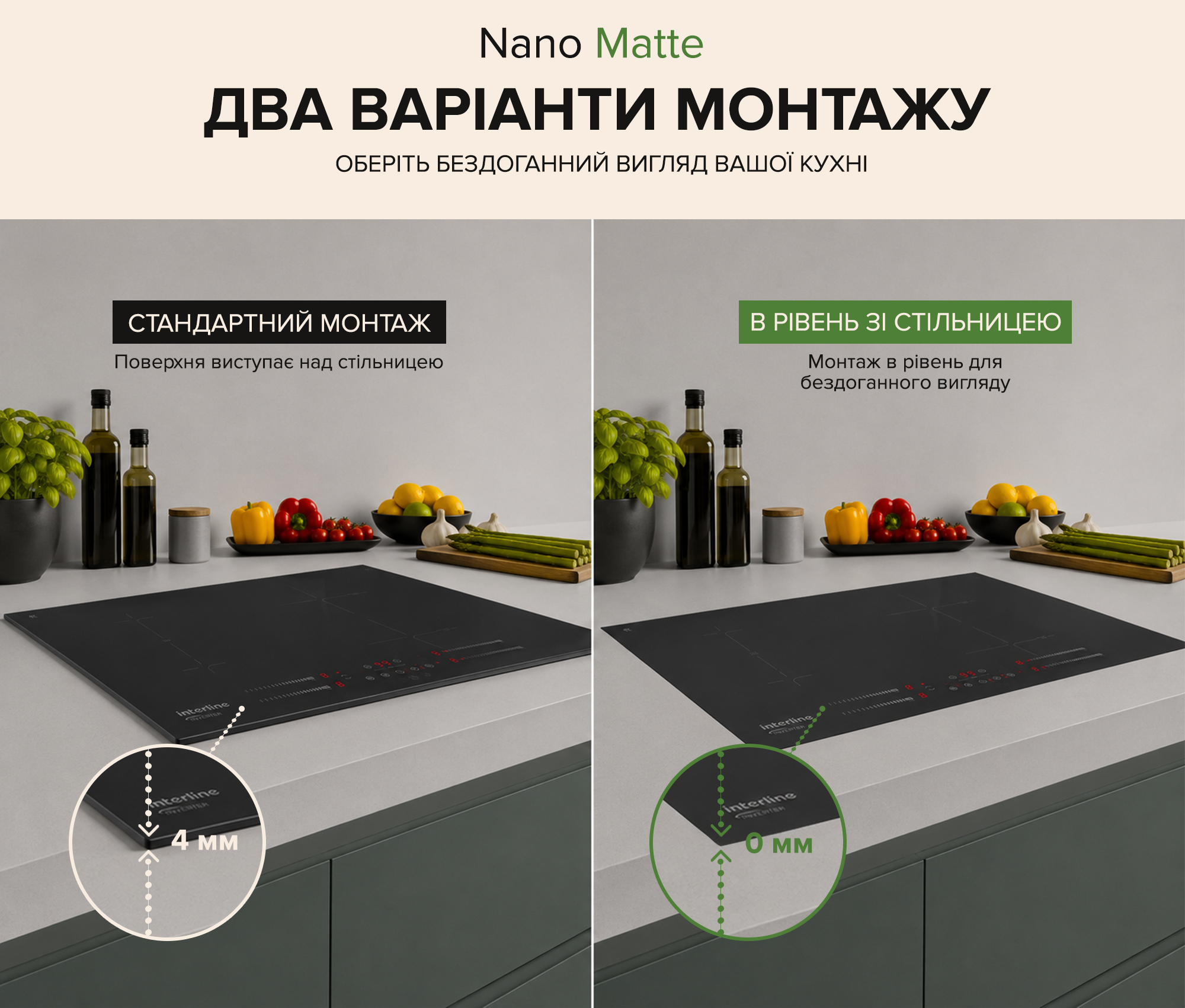 Варильна поверхня Interline HIV 562 SIP BA Nano Matte - 8