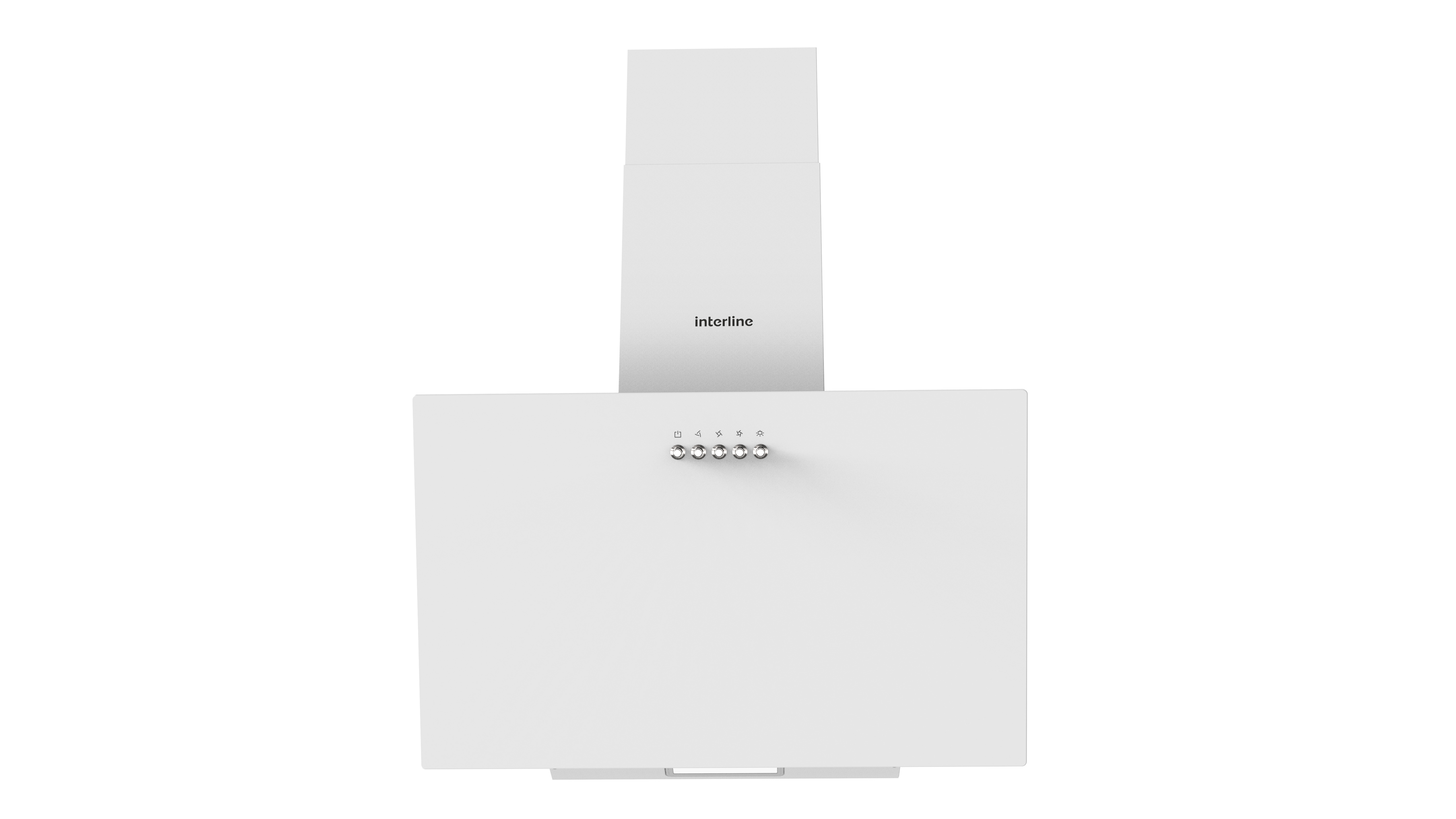 Витяжка Interline TEFFI SLIM WH A/60/GL/PB 