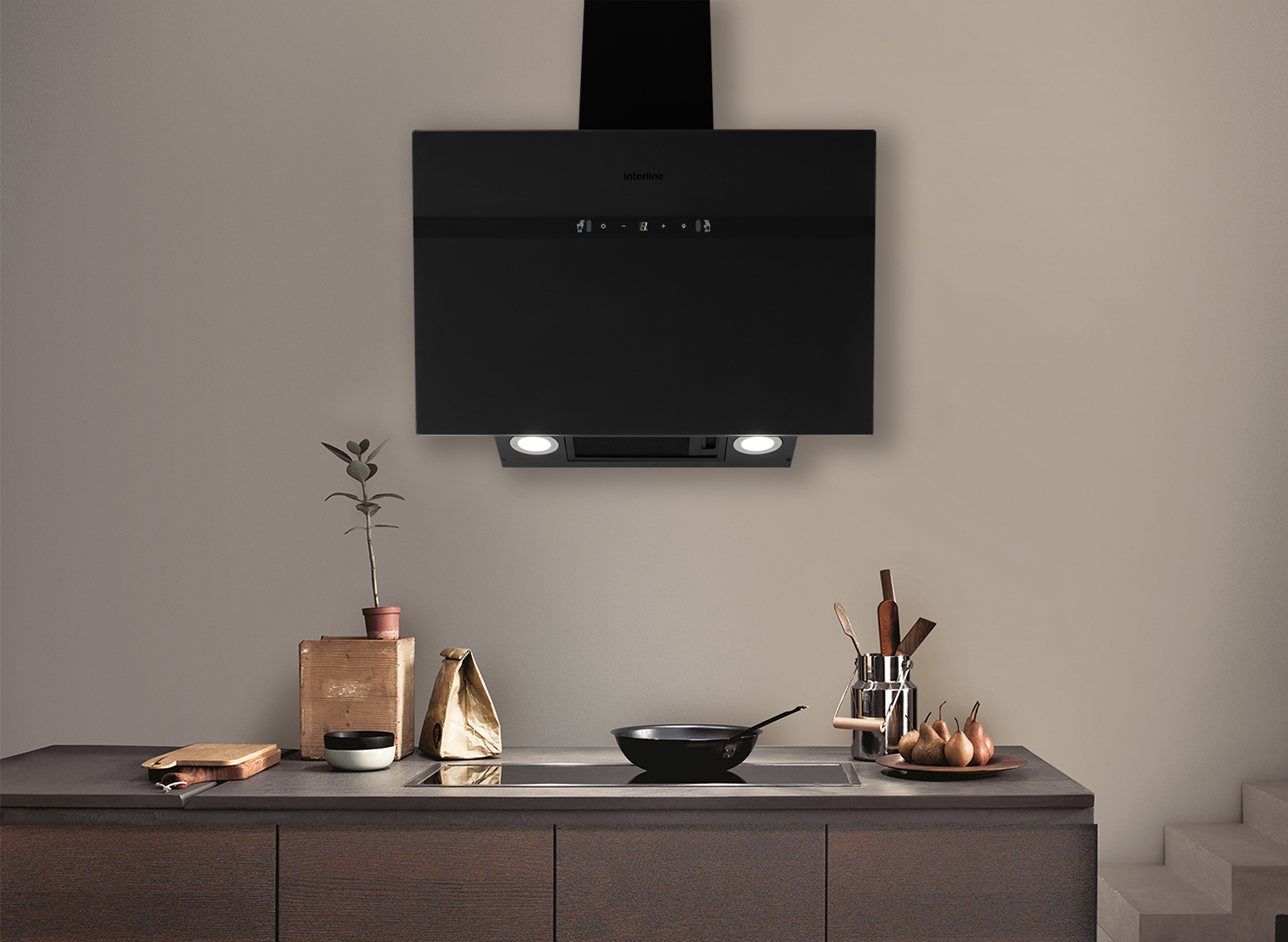 Витяжка Interline STREAM BL A/60/GL/M INV Nano Matte - 5