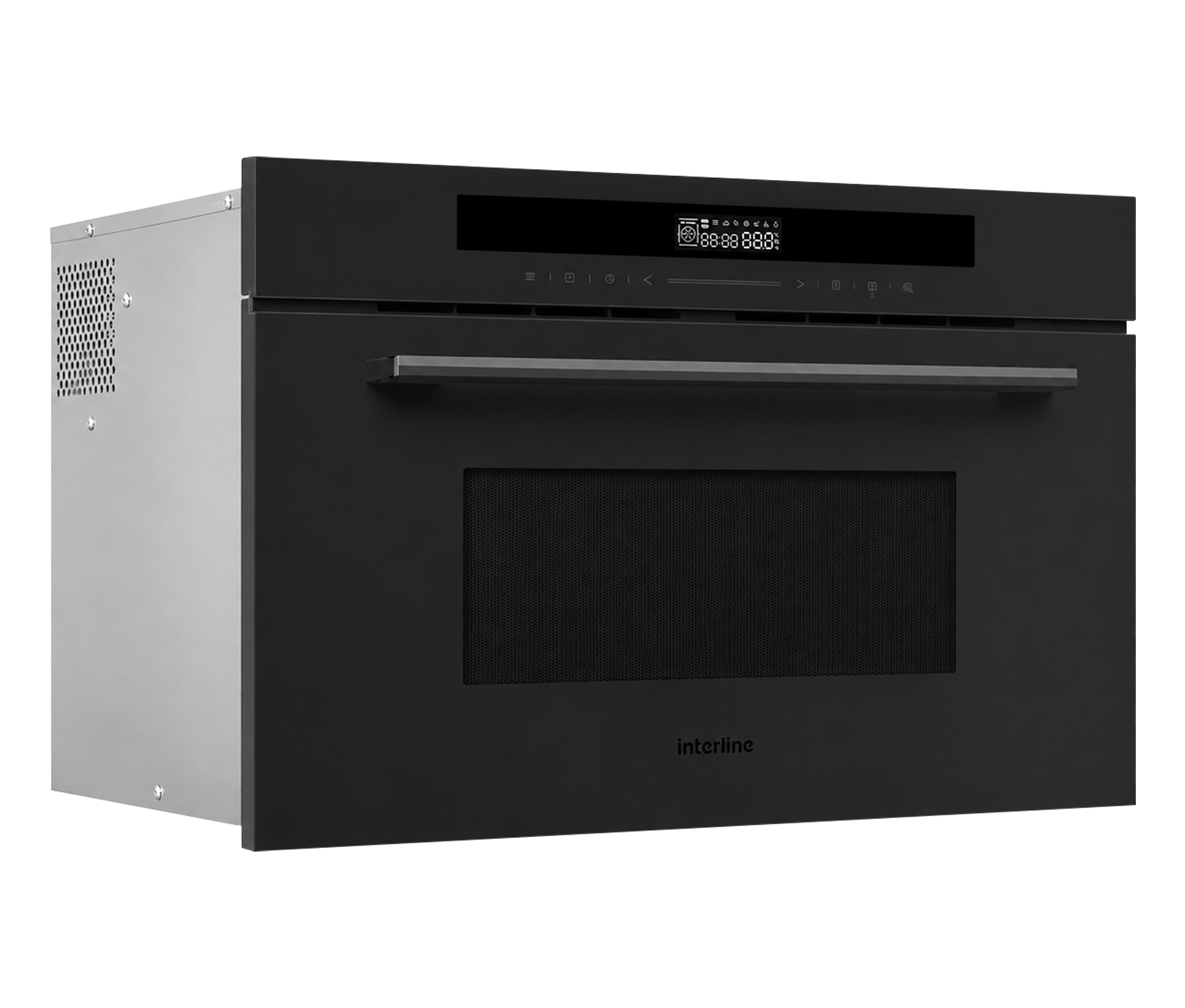 Мікрохвильова піч Interline MWG 934 SSG BA Pure Black - 9