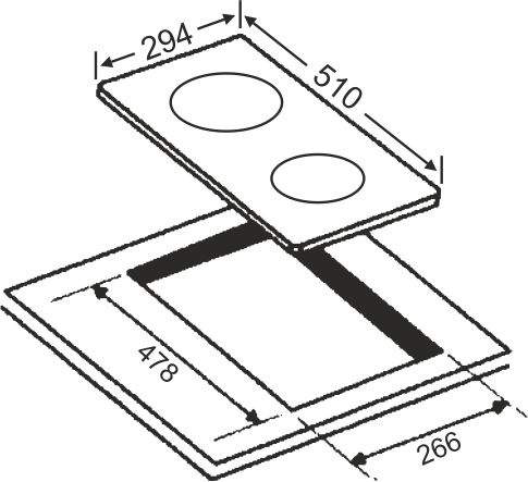Варильна поверхня Interline PG 301 BK - 7