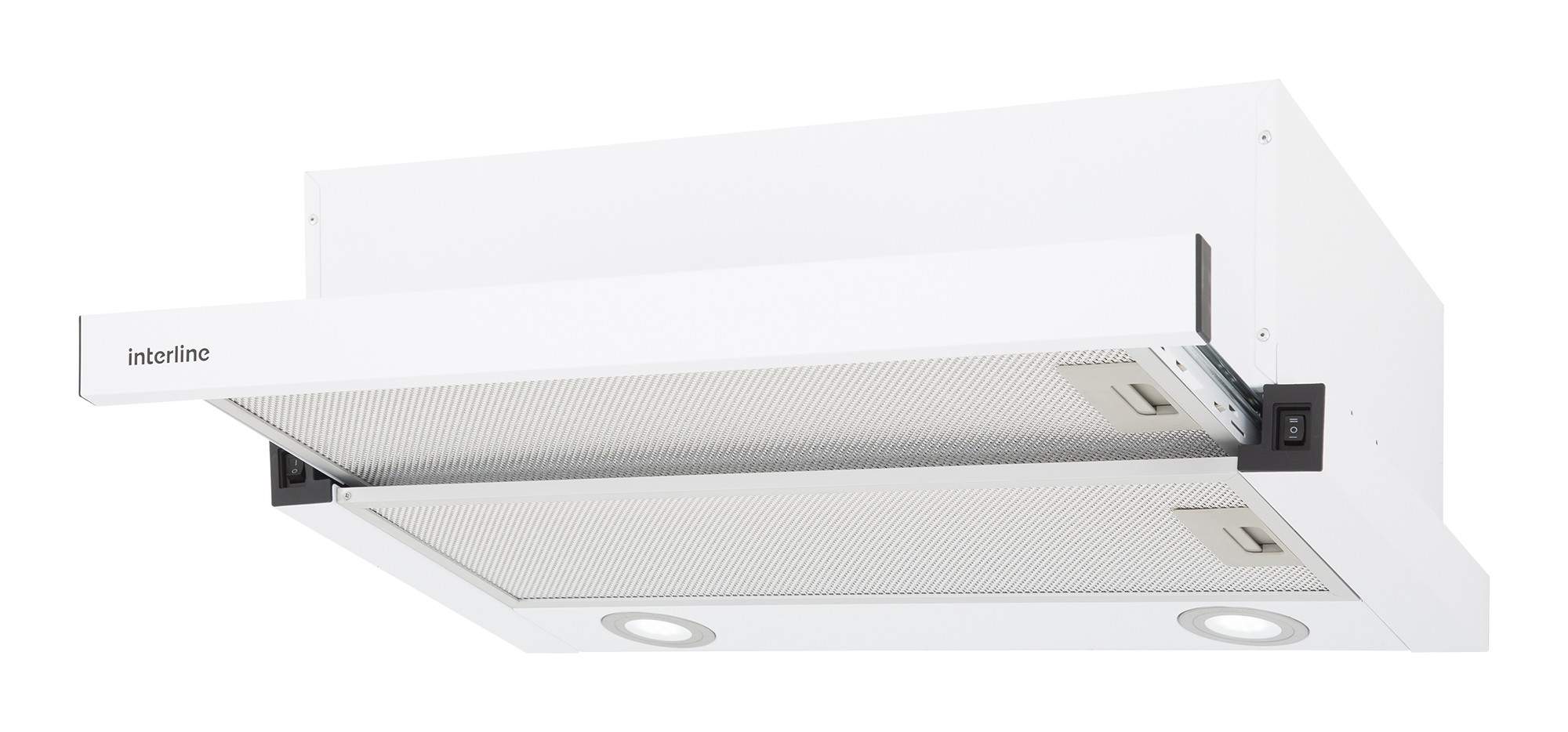Витяжка Interline SLIM WH A/60/2/T - 3