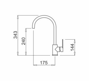 Змішувач Interline Tango new Chocolate - 8