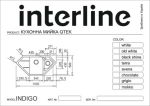 Мийка Interline INDIGO black - 6