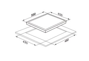 Варильна поверхня Interline TQ 8540 BK - 6