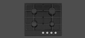 Варильна поверхня Interline TS 6420 BLACK - 1