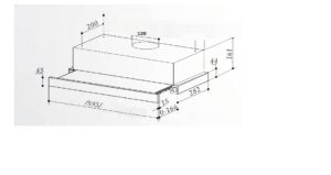 Витяжка Interline SLIM IX 6 T 65 Х - 2