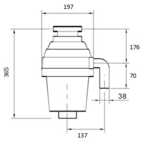 Подрібнювач Interline HELPER - 9