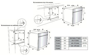Духова шафа Interline OEE 610 BK - 6