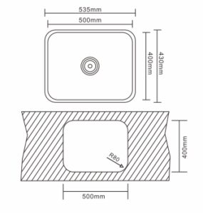 Мийка Interline UNDER PLUS sateen - 8