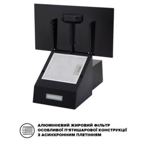 Витяжка Interline TEFFI BL A/60/GL/PB - 7