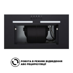 Витяжка Interline LINE BL A/60 GL/PB - 8