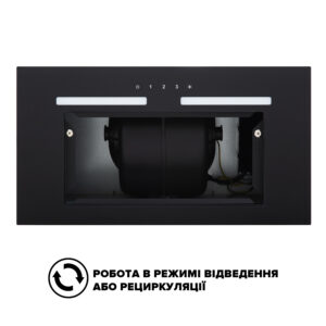 Витяжка Interline SWAY BL A/60 GL/S - 6