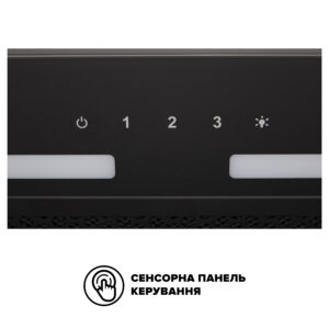 Витяжка Interline SWAY BL A/60 GL/S - 7