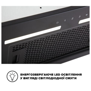 Витяжка Interline SWAY BL A/60 GL/S - 8