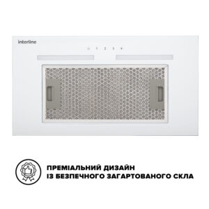 Витяжка Interline SWAY WH A/60 GL/S - 4