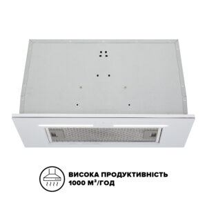 Витяжка Interline SWAY WH A/60 GL/S - 1