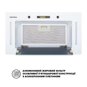 Витяжка Interline JOLLY WH A/60/GL/K - 4