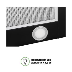 Витяжка Interline UNNA BL A/60 PB/2/T - 5