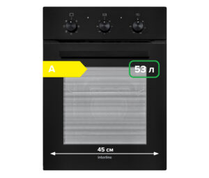 Духова шафа Interline OEG 170 MRN BB - 3