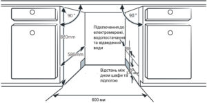 Посудомийна машина Interline DWI 965 DSO WA Sliding Door - 27