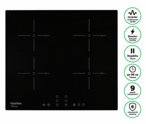 Варильна поверхня Interline VIK 860 SIB BG - 2