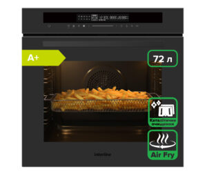 Духова шафа Interline OEG 935 STG BA Pure Black - 3