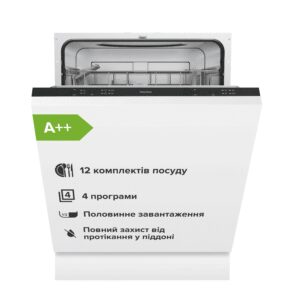 Посудомийна машина Interline DWI 365 P1 TSH BA+ - 1