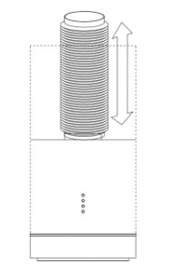 Витяжка Interline TUBE S/2 BL A/60/T - 14