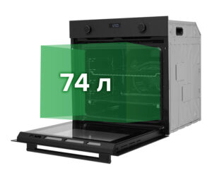 Духова шафа Interline OEG 670 ETN BA Nano Matte - 4