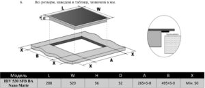 Варильна поверхня Interline HIV 530 SFB BA Nano Matte - 2