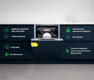 Посудомийна машина Interline DWI 946 DTD WA - 2