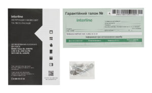 Витяжка Interline BASIC Glass BL A/60/PB - 27