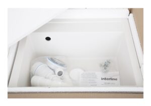 Мийка Interline BRUT MAXI white - 8