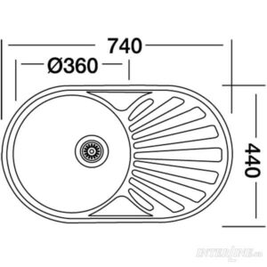 Мийка Interline ECD 165 - 2