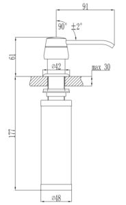 Аксесуар Interline L 405 old white - 5